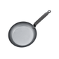 Mauviel 1830 M'STEEL Black Carbon Steel Round Frying Pan With Iron Handle