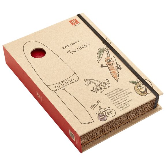 ZWILLING Red Kids Chef's Knife, TWINNY Series