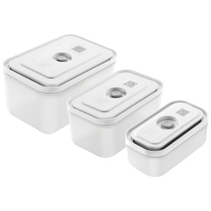 ZWILLING 3pc Plastic Vacuum Container Set, Fresh & Save Series