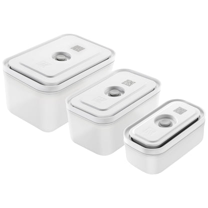 ZWILLING 3pc Plastic Vacuum Container Set, Fresh & Save Series