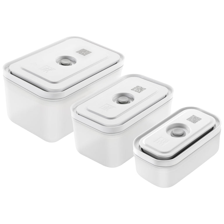 ZWILLING 3pc Plastic Vacuum Container Set, Fresh & Save Series