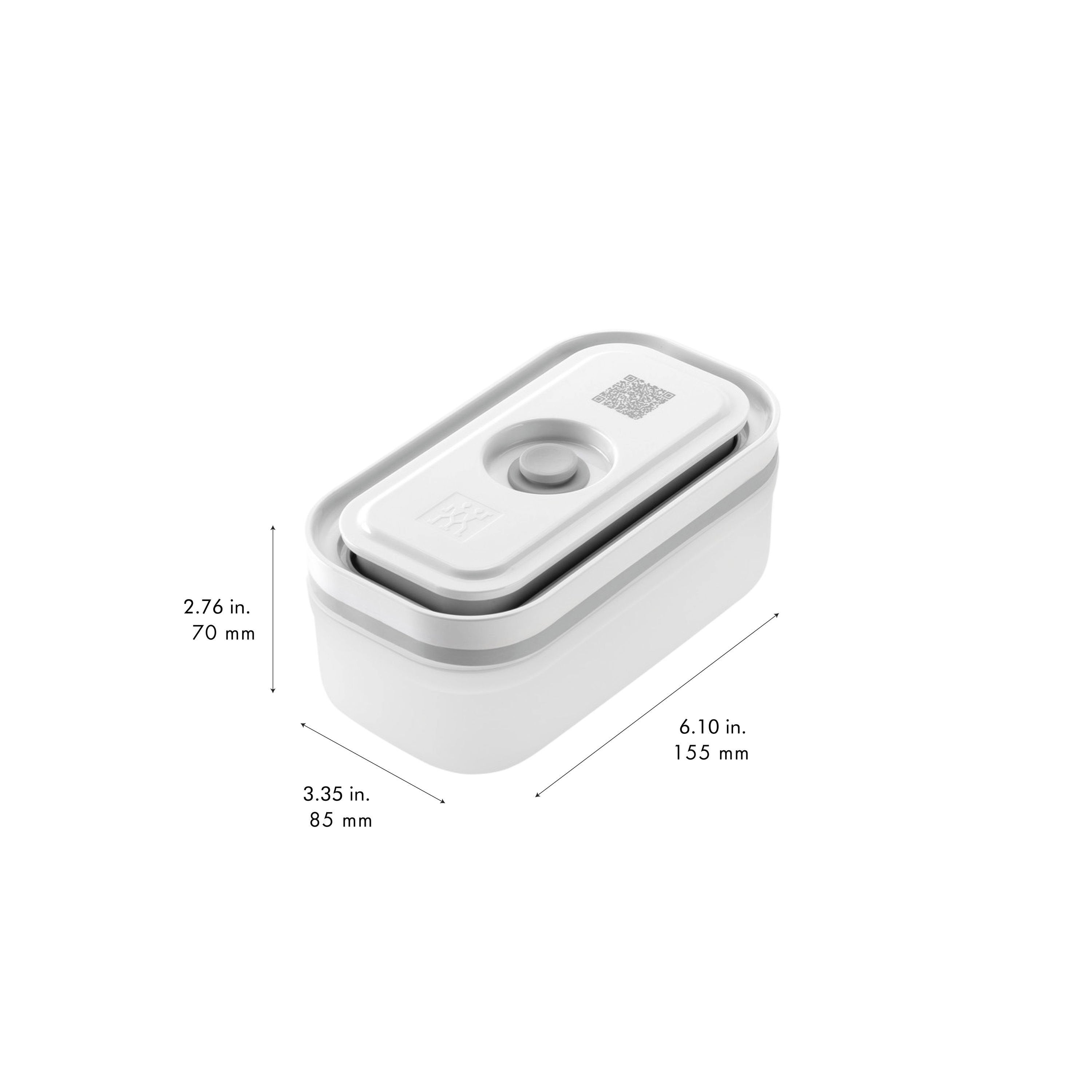 ZWILLING Small Plastic Vacuum Container, Fresh & Save Series