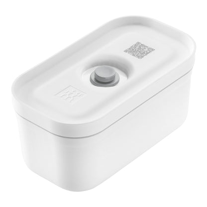 ZWILLING Small Plastic Vacuum Lunch Container in White, Fresh & Save Series