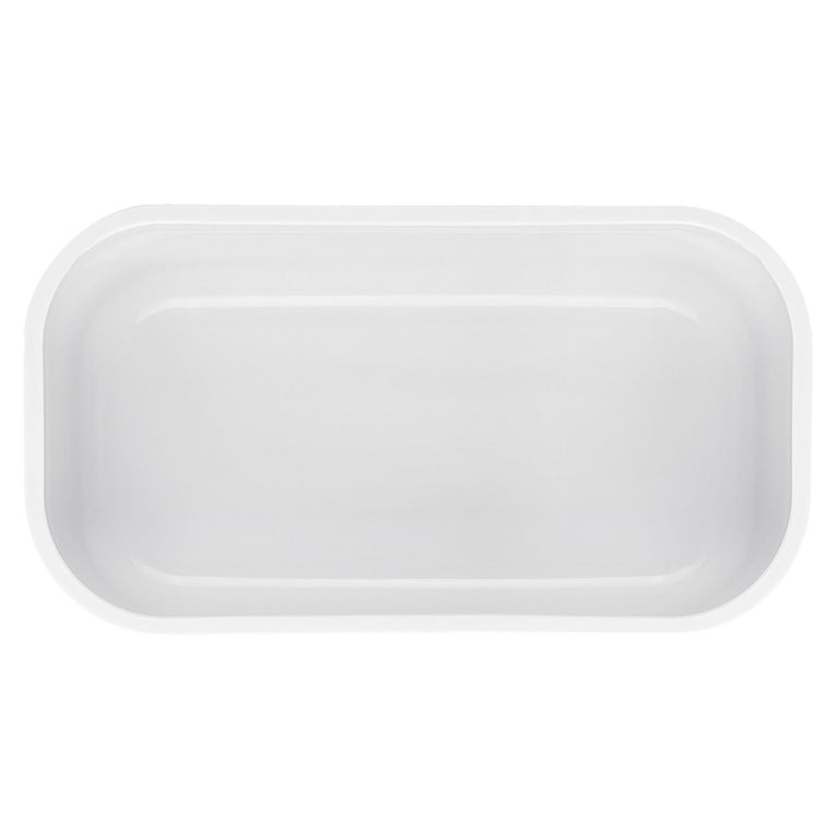 ZWILLING Small Plastic Vacuum Lunch Container in White, Fresh & Save Series