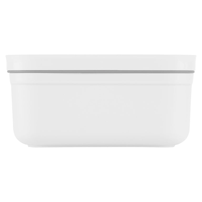 ZWILLING Small Plastic Vacuum Lunch Container in White, Fresh & Save Series