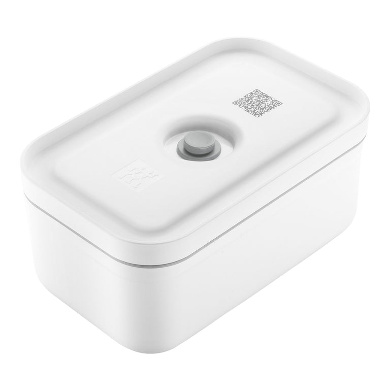 ZWILLING Medium Plastic Vacuum Lunch Container in White, Fresh & Save Series