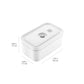 ZWILLING Medium Plastic Vacuum Lunch Container in White, Fresh & Save Series