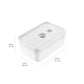 ZWILLING Large Plastic Vacuum Lunch Container in White, Fresh & Save Series