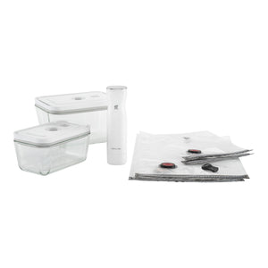 ZWILLING 7pc Glass Vacuum Starter Set, Fresh & Save Series