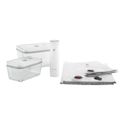 ZWILLING 7pc Glass Vacuum Starter Set, Fresh & Save Series