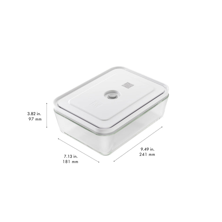 ZWILLING Fridge Glass Vacuum Container, Fresh & Save Series