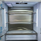 Induction Hardware 36-Inch French Door Built-In Refrigerator with Freezer, Ice Maker and Water Dispenser, Panel Ready, RF-FD-36-PR