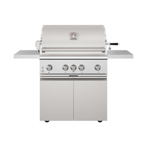 THOR Kitchen 36" Freestanding Professional Propane Gas Grill with 4 Burners and Rotisserie, TPG3601