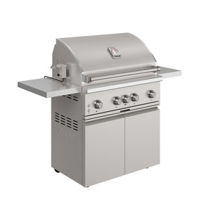 THOR Kitchen 36" Freestanding Professional Propane Gas Grill with 4 Burners and Rotisserie, TPG3601