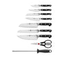 ZWILLING 16pc Knife Set in Black Rubberwood Block, Pro Series