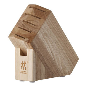 ZWILLING Pro 6 Slot Knife Block in Rubberwood, Storage Series
