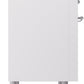 ILVE Nostalgie II 36" Dual Fuel Natural Gas Range in White with Chrome Trim, UP36FNMPWHC
