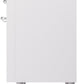 ILVE Nostalgie II 36" Dual Fuel Natural Gas Range in White with Chrome Trim, UP36FNMPWHC