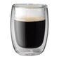 ZWILLING 2pc Coffee Glass Set, Sorrento Double Wall Glassware Series