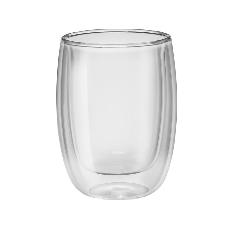 ZWILLING 2pc Coffee Glass Set, Sorrento Double Wall Glassware Series