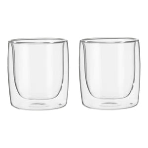 ZWILLING 2pc Tumbler Glass Set, Sorrento Double Wall Glassware Series