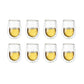 ZWILLING 8pc Stemless White Wine Glass Set, Sorrento Double Wall Glassware Series
