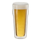 ZWILLING 4pc Beer Glass Set, Sorrento Double Wall Glassware Series