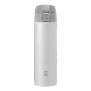 ZWILLING Thermo 15oz Travel Bottle (450ml) - Silver-White