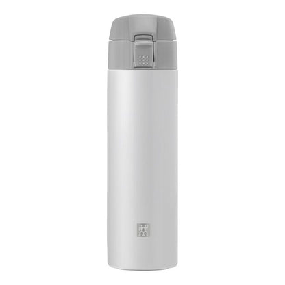 ZWILLING Thermo 15oz Travel Bottle (450ml) - Silver-White