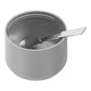 ZWILLING Thermo Food Jar w/ folding Spoon 23.6 oz. 700ml - Silver-White