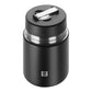 ZWILLING Thermo Food Jar w/ folding Spoon 23.6 oz. 700ml - Matte Black