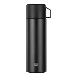 ZWILLING Thermo Bev Bottle w/ Lid/Cup, 33.8 oz/1L - Matte Black