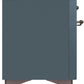 ILVE Majestic II 60" Dual Fuel Natural Gas Range in Blue Grey with Bronze Trim, UM15FDNS3BGB