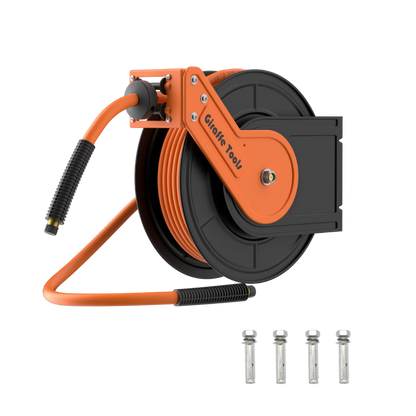 Retractable Air Hose Reel-Alloy Steel Reel-3/8in