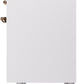 ILVE Nostalgie II 40" Induction Range with Element Stove and Electric Oven in White with Bronze Trim, UPDI406NMPWHB