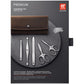 ZWILLING Beauty Premium 6-pc Brown Leather Case Set
