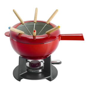 ZWILLING Cookware Specialties 8-inch Fondue Pot with 6 Forks