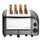 Dualit New Generation Classic 4-Slice Toaster in Metallic Charcoal