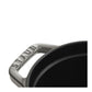 Staub Cast Iron 1-qt Pig Dutch Oven - Graphite Grey