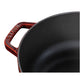 Staub Cast Iron 3.75-qt Essential French Oven Rooster Lid - Grenadine