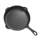 Staub 11'' Cast Iron Traditional Deep Skillet in Black, Fry Pans/Skillets Series