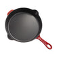 Staub 11'' Cast Iron Traditional Deep Skillet in Cherry Red, Fry Pans/Skillets Series