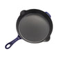 Staub 11'' Cast Iron Traditional Deep Skillet in Dark Blue,  Fry Pans/Skillets Series