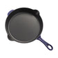 Staub 11'' Cast Iron Traditional Deep Skillet in Dark Blue,  Fry Pans/Skillets Series