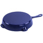 Staub 11'' Cast Iron Traditional Deep Skillet in Dark Blue,  Fry Pans/Skillets Series