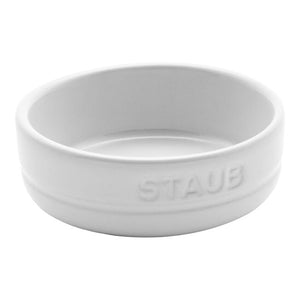 Staub Dinnerware Set of 4 Condiment Dishes - White