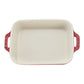 Staub Ceramic 3 Piece Mixed Baking Dish Set in Cherry Red