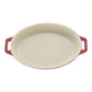 Staub Ceramic 3 Piece Baking Dish Set in Cherry Red