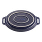 Staub Stoneware 2-pc Oval Baking Dish Set - Dark Blue