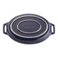Staub Stoneware 2-pc Oval Baking Dish Set - Dark Blue